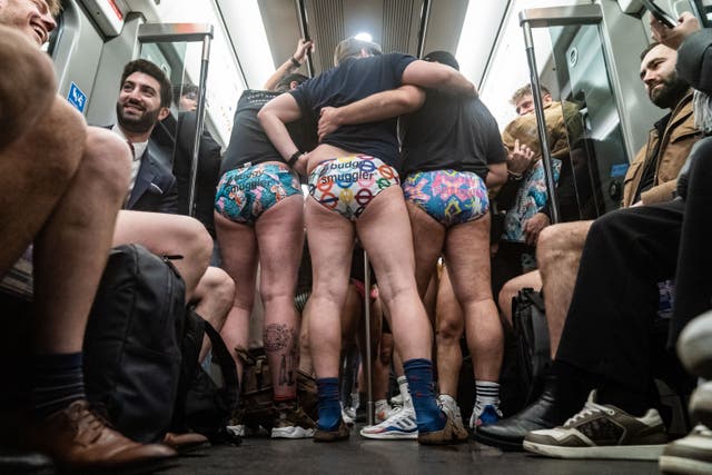 <p>The No Trousers Tube Ride is an annual event that began in 2009 and is exactly what it sounds like </p>