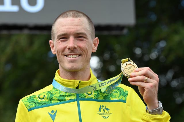 <p>Cyclist Rohan Dennis has been charged over his wife’s death  </p>