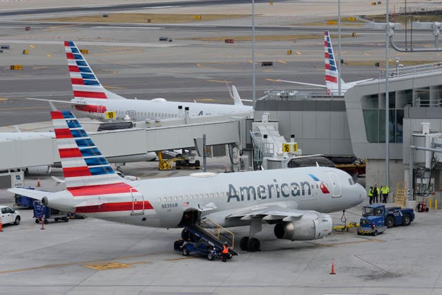 <p>American Airlines flight attendant arrested for filming minors in plane toilet</p>