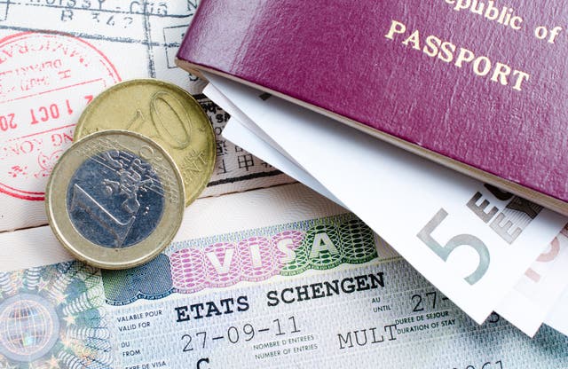 <p>UK visitors to the Schengen area currently need entry and exit passport stamps</p>
