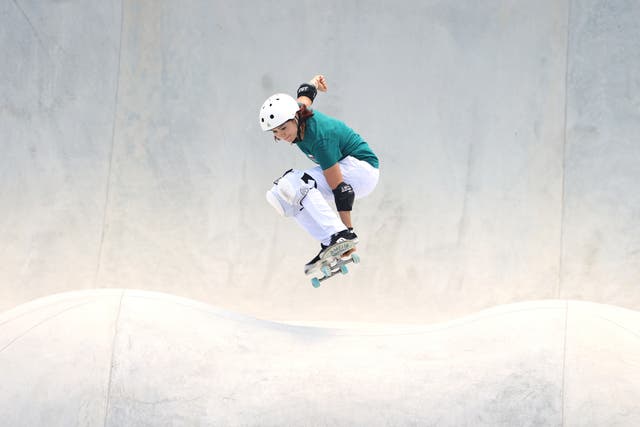 <p>Amelia Brodka competed at Tokyo 2020 and is the co-founder of the Exposure Skate event </p>